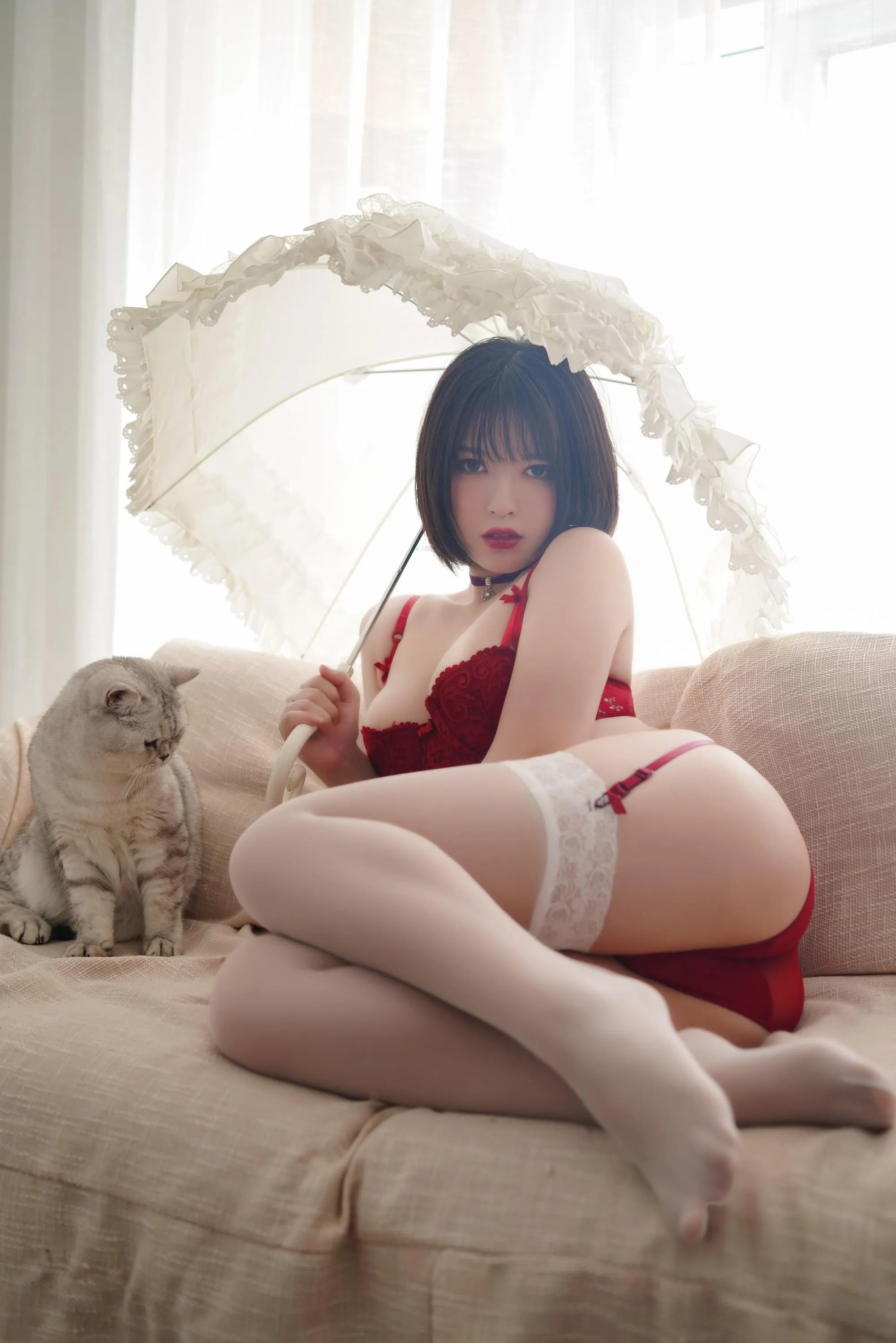 半半子 – NO.32 赤紅 2 [39P]插图3